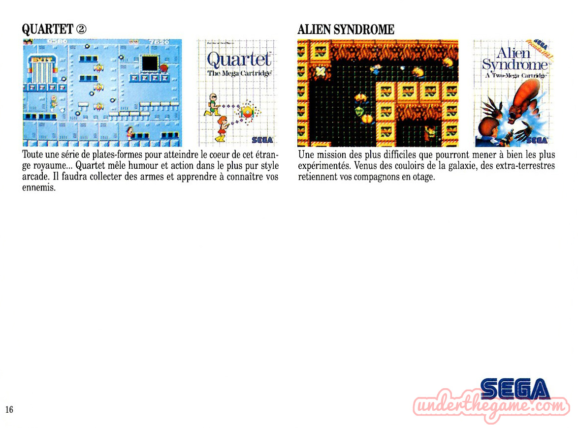 Catalogue sega master system - Consoles