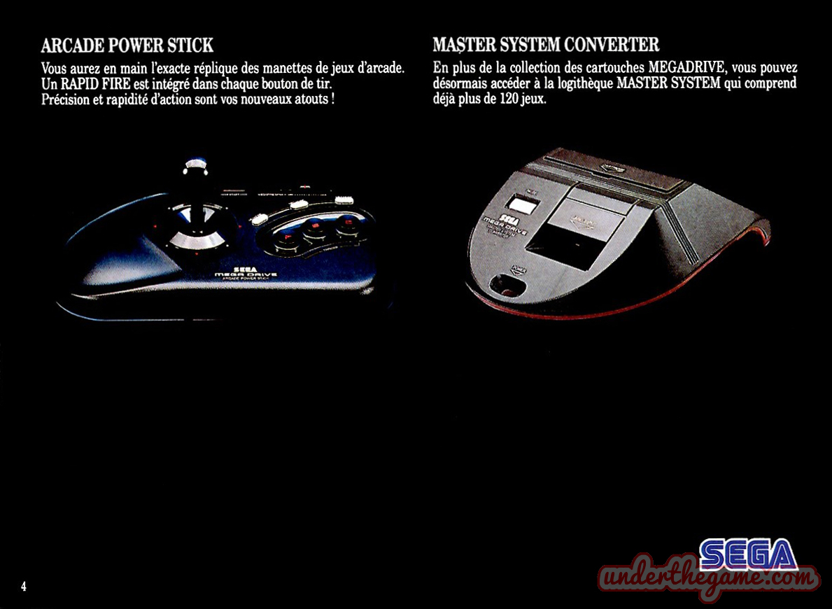 Catalogue Sega 'Les Sports' - 1992 - Version Française (VF) - Neuf