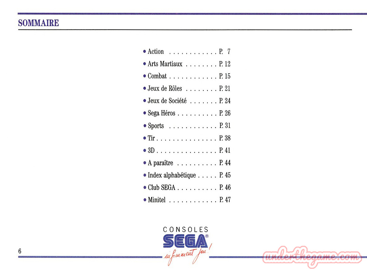 ANCIENNE BROCHURE PUBLICITÉ - SEGA Game Gear EUR 34,99 - FR