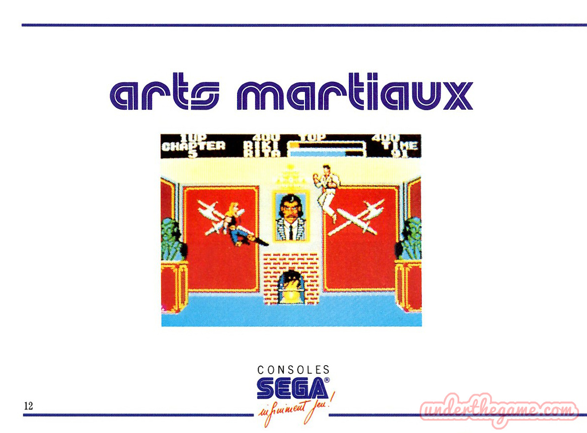 Notice / Catalogue Sega Master System – 1990 – Occasion
