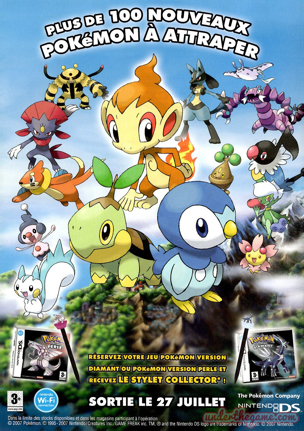 Pokémon Diamant Étincelant et Perle Scintillante > Guide des Lieux